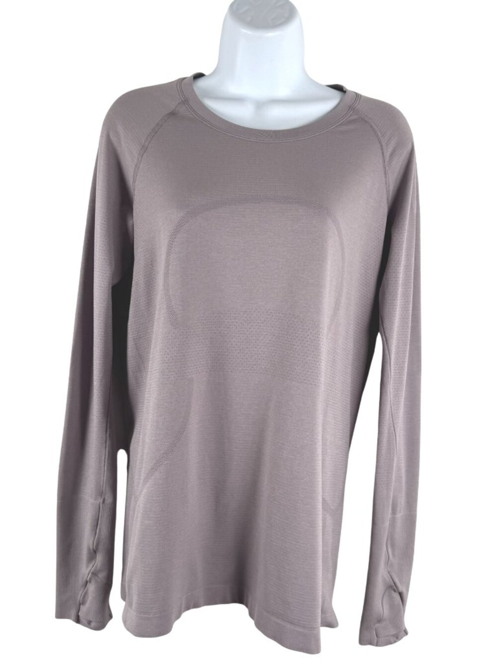 Lululemon Swiftly Tech Long Sleeve Shirt Top Womens Size 10 Mauve TP-4031
